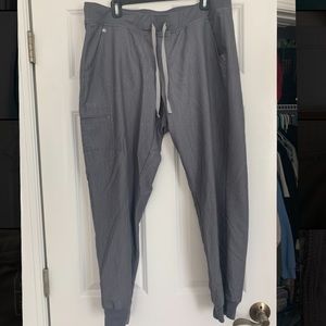 Figs Zamora Gray Jogger Scrubs